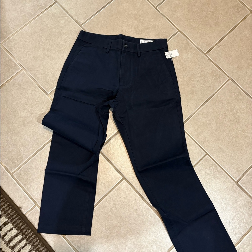 GAP Men's Dark Blue Dress Pants